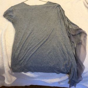 BCBG Maxazria Gray Top
